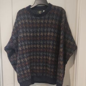 Orvis Men's MultiColor Crewneck Sweater